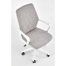 Кресло компьютерное HALMAR SPIN 2 белый/светло-серый